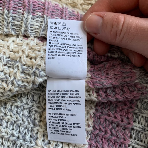 AE Oversized Striped Knit Sweater - Picture 5 of 7